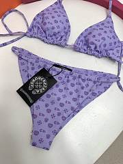 Kitlife Chrome Hearts Swimsuit Purple - 6