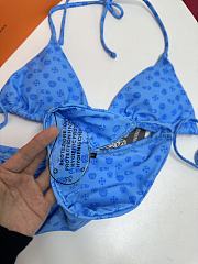 Kitlife Chrome Hearts Swimsuit Blue - 3