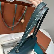 Kitlife Loro Piana Crossbody Bag Green 27x10x16cm - 5