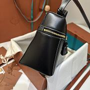 Kitlife Loro Piana Crossbody Bag Black 27x10x16cm - 6