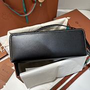 Kitlife Loro Piana Crossbody Bag Black 27x10x16cm - 2