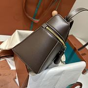 Kitlife Loro Piana Crossbody Bag Dark Brown 27x10x16cm - 6