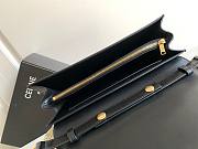 Kitlife Celine Trapeze Triomphe Logo Bag Black 26.2x14.5x2cm - 4
