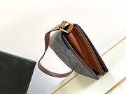 Kitlife Celine Trapeze Triomphe Logo Bag Triomphe Canvas and Tan 26.2x14.5x2cm - 6