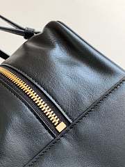 Kitlife Celine Folded Cube Black Smooth Leather Bag 20x15x13cm - 5