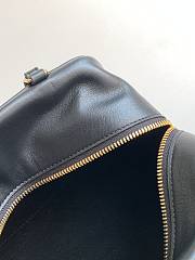Kitlife Celine Folded Cube Black Smooth Leather Bag 20x15x13cm - 2