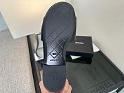 Kitlife Chanel Black CC Logo Turnlock Slides - 3