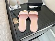 Kitlife Chanel Light Pink CC Logo Turnlock Slides - 6