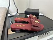 Kitlife Chanel Red CC Logo Turnlock Slides - 3