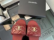 Kitlife Chanel Red CC Logo Turnlock Slides - 2