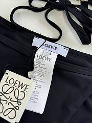 Kitlife Loewe 25 Metal Chain Swimsuit Black  - 5