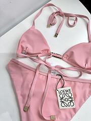 Kitlife Loewe 25 Metal Chain Swimsuit Pink - 6