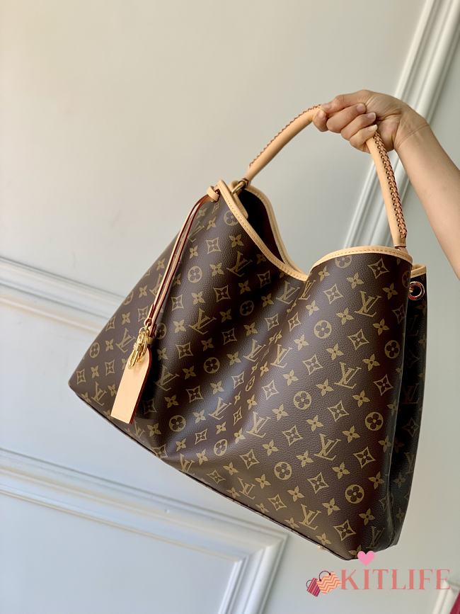 Kitlife Louis Vuitton Again Bag Brown Monogram Canvas M25877 53x30x15.5cm - 1