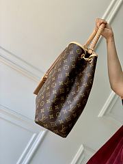 Kitlife Louis Vuitton Again Bag Brown Monogram Canvas M25877 53x30x15.5cm - 6