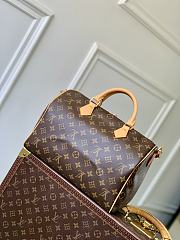 Kitlife Louis Vuitton Speedy Soft 30 Lucky Bag With Green Leather Trim M15107 30x21x17cm - 2