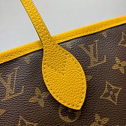Kitlife Louis Vuitton Neverfull Bandoulière Inside Out MM Bag Yellow M12779 31x28x14cm - 3