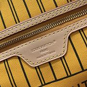 Kitlife Louis Vuitton Neverfull Bandoulière Inside Out MM Bag Yellow M12779 31x28x14cm - 2