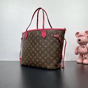 Kitlife Louis Vuitton Neverfull Bandoulière Inside Out MM Bag Pink M12707 31x28x14cm - 4