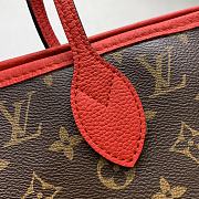 Kitlife Louis Vuitton Neverfull Bandoulière Inside Out MM Bag Red M12708 31x28x14cm - 4