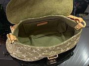 Kitlife Louis Vuitton Sunset Bag Green Denim M95050 26x15x9cm - 6