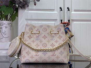Kitlife Louis Vuitton Bella Bag White and Gradient M15114 22x14x19cm