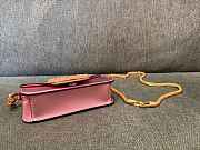 Kitlife Valentino Garavani Loco Shoulder Bag Pink With Colored Diamond Buckle 27x13x6cm - 2