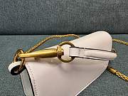 Kitlife Valentino Garavani Loco Shoulder Bag White With Colored Diamond Buckle 27x13x6cm - 6