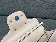 Kitlife Valentino Garavani Loco Shoulder Bag White With Colored Diamond Buckle 27x13x6cm - 4
