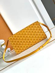 Kitlife Goyard Monte-Carlo Small Clutch Yellow 14.5x4x25cm - 5