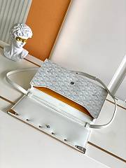 Kitlife Goyard Monte-Carlo Small Clutch White 14.5x4x25cm - 3