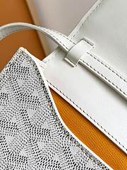 Kitlife Goyard Monte-Carlo Small Clutch White 14.5x4x25cm - 2