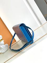 Kitlife Goyard Monte-Carlo Small Clutch Blue 14.5x4x25cm - 6