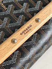 Kitlife Goyard Monte-Carlo Small Clutch Black & Brown 14.5x4x25cm - 5