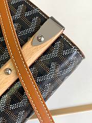 Kitlife Goyard Monte-Carlo Small Clutch Black & Brown 14.5x4x25cm - 2