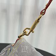 Kitlife Louis Vuitton Sunset Bag Grey Monogram DenimM13347 27×18×3cm - 6
