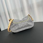 Kitlife Louis Vuitton Sunset Bag Grey Monogram DenimM13347 27×18×3cm - 4