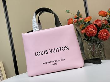 Kitlife Louis Vuitton Mini Shopper Tote Bag Pink M15239 20x10x26cm