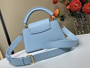 Kitlife Louis Vuitton x TM Capucines East-West Mini Bag Olympe Blue M13707 22x12x8cm - 3
