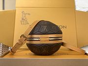 Kitlife Louis Vuitton Soccer Ball Bag Brown Monogram M13894 19x19x19cm - 6