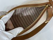 Kitlife Louis Vuitton Side Trunk MM Bag Ecru/Cognac M14411 23.5x16x8.5cm - 4
