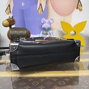 Kitlife Louis Vuitton Side Trunk MM Bag Black Gold And Silver-toned Hardware M25568 23.5x16x8.5cm - 4