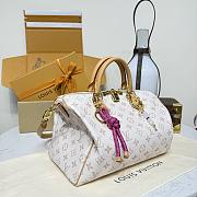 Kitlife Louis Vuitton Speedy Soft 30 Lucky Bag Monogram Dune & Pink M15108 30x17x21cm - 6