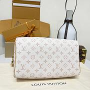 Kitlife Louis Vuitton Speedy Soft 30 Lucky Bag Monogram Dune & Pink M15108 30x17x21cm - 3