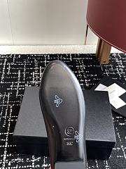 Kitlife Chanel Mary Janes Black Lambskin, Black Patent Calfskin, Imitation Pearls & Metal Shoes - 5