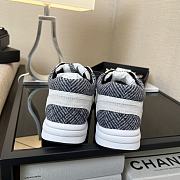 Kitlife Chanel 25P Top-tier Sport Tweed Sneakers White & Grey - 6