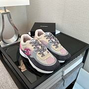 Kitlife Chanel 25P Top-tier Sport Tweed Sneakers Pink & Grey - 1