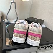 Kitlife Chanel 25P Top-tier Sport Tweed Sneakers Pink & Grey - 4