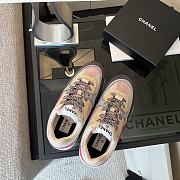 Kitlife Chanel 25P Top-tier Sport Tweed Sneakers Pink & Grey - 2