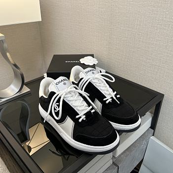 Kitlife Chanel 25 Wool Skateboard Sneakers Black 