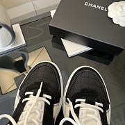 Kitlife Chanel 25 Wool Skateboard Sneakers Black  - 6
